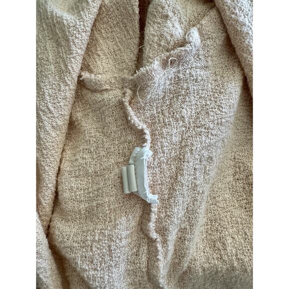 Madewell Women's Peach Flutter Sleeve Cotton Ingrid Dolman Blouse Size XS - Picture 7 of 8